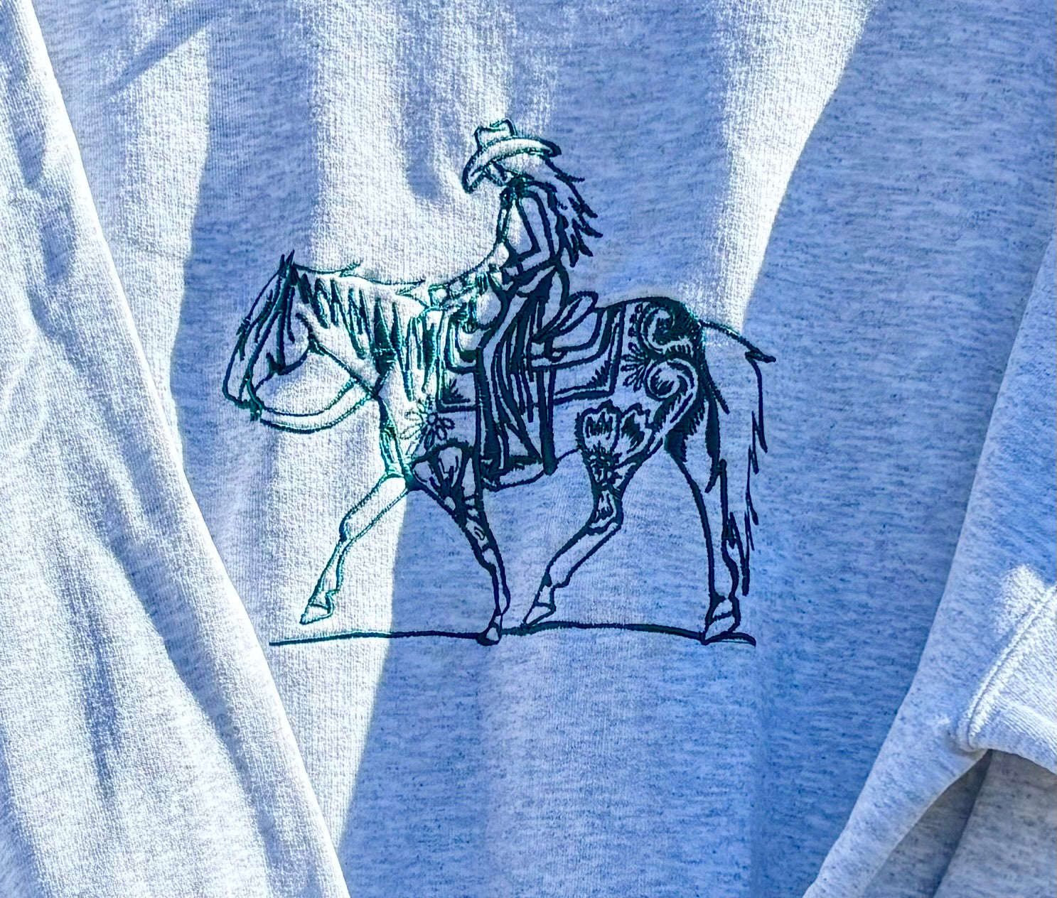 DESERT COWGIRL CREW NECK