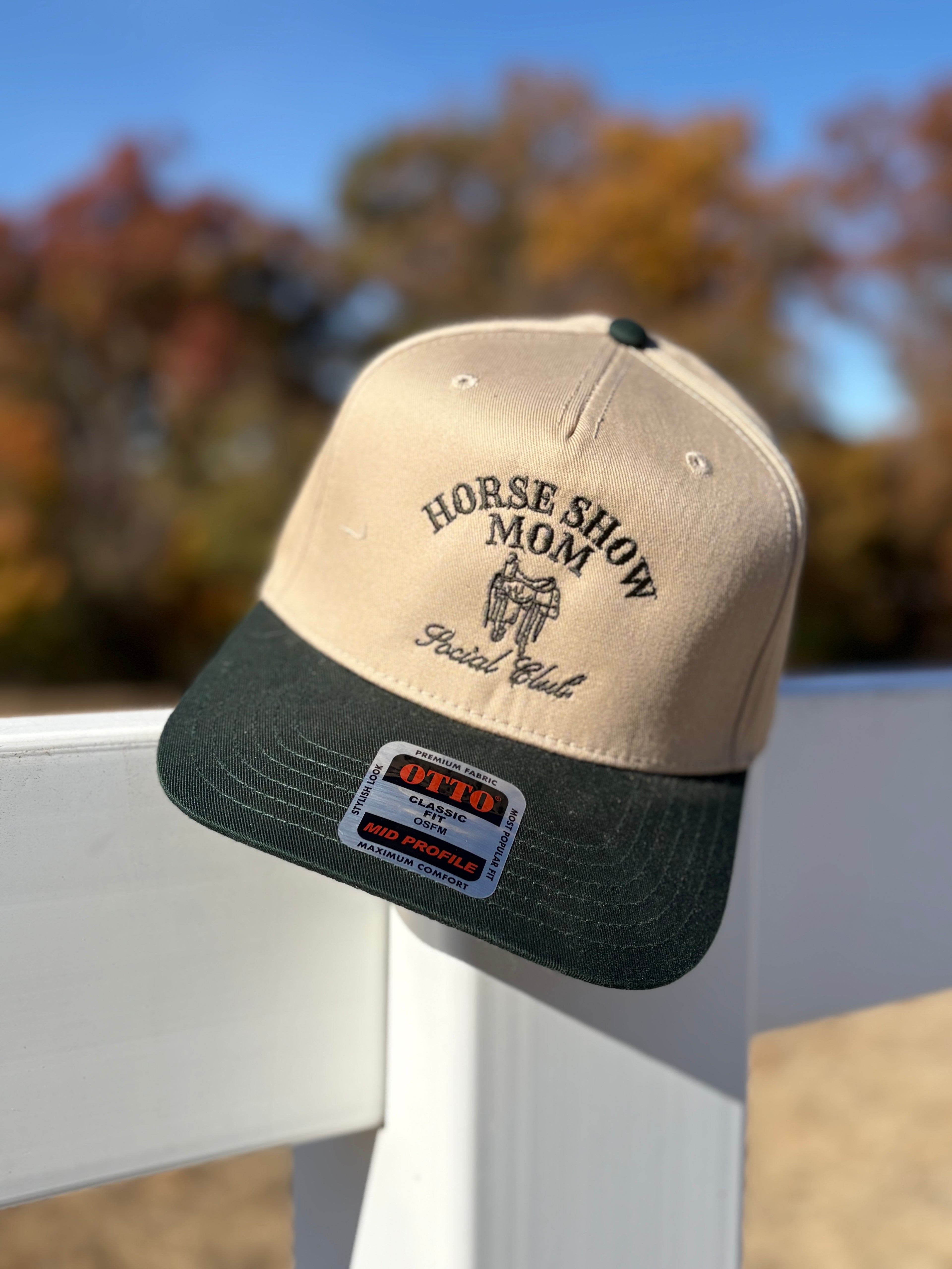 HORSE SHOW MOM HAT