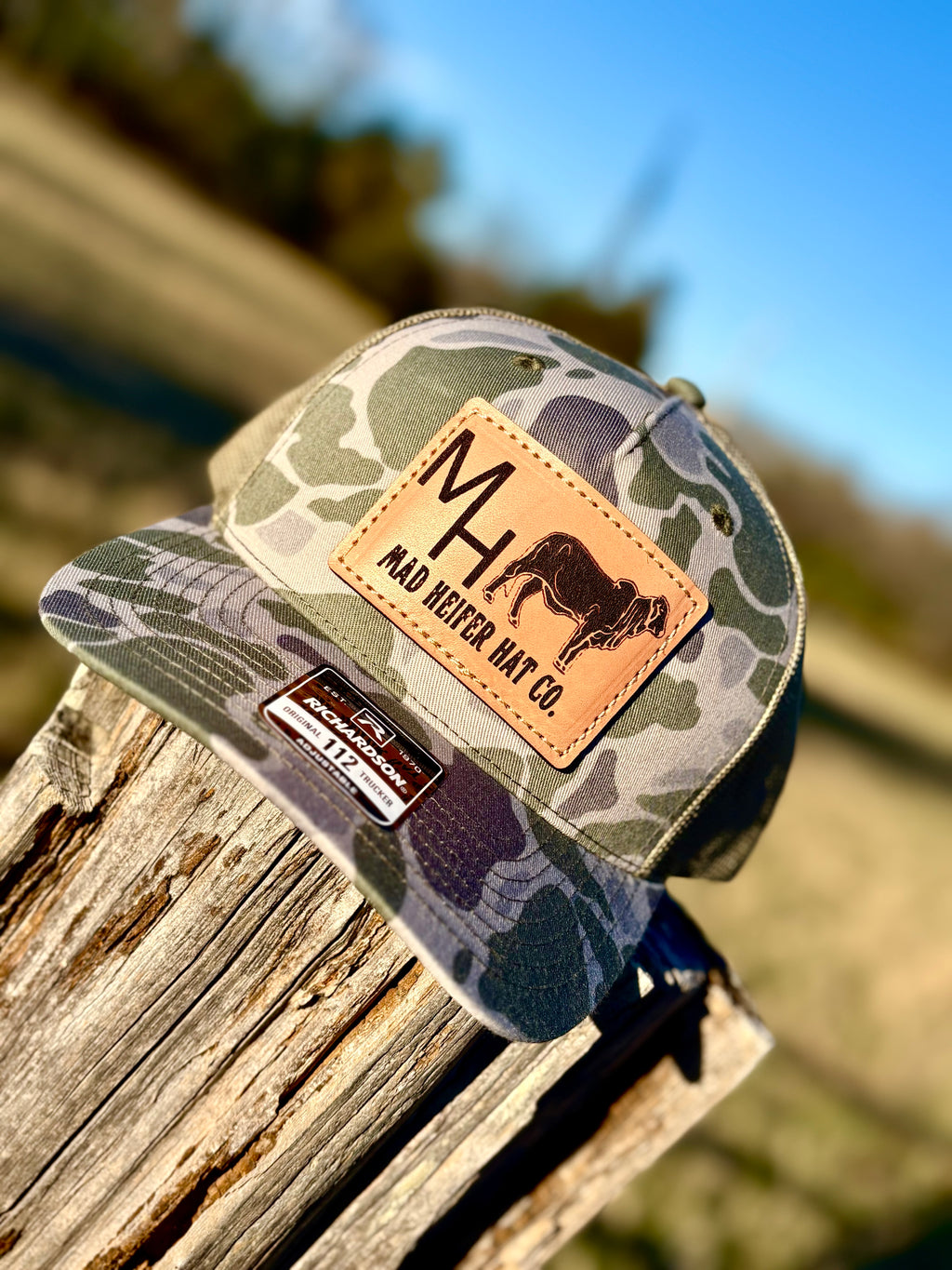 LEATHER MAD HEIFER HAT